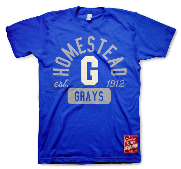 Homestead Grays Royal Classic Tee