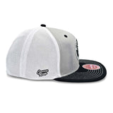 NEW YORK BLACK YANKEES DUGOUT STYLE TRUCKER SNAPBACK "GRAY"