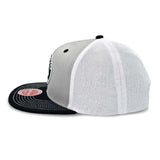 NEW YORK BLACK YANKEES DUGOUT STYLE TRUCKER SNAPBACK "GRAY"