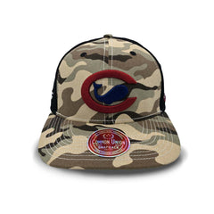 CHICAGO WHALES SUBWAY MESH CAMO SNAPBACK "DESERT TAN"