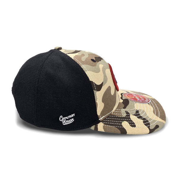 CHICAGO WHALES SUBWAY MESH CAMO SNAPBACK "DESERT TAN"