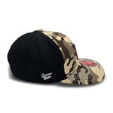 WASHINGTON BLACK SENATORS SUBWAY MESH CAMO SNAPBACK "DESERT TAN"