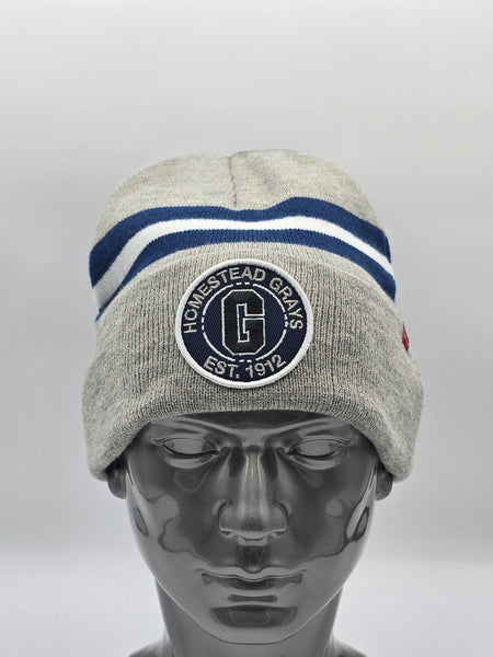 HOMESTEAD GRAYS DUGOUT KNIT CUFFED BEANIE