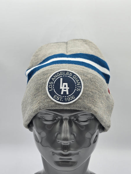 LOS ANGELES GIANTS DUGOUT KNIT CUFFED BEANIE GRAY