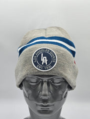 LOS ANGELES GIANTS DUGOUT KNIT CUFFED BEANIE GRAY