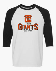 TOKYO GIANTS RAGLAN GAME TIME TEE