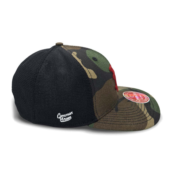 NEW YORK CUBANS URBAN MESH CAMO SNAPBACK "JUNGLE CAMO"