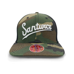 SANTURCE CRABBERS URBAN MESH CAMO SNAPBACK "JUNGLE CAMO"