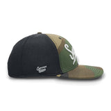 SANTURCE CRABBERS URBAN MESH CAMO SNAPBACK "JUNGLE CAMO"