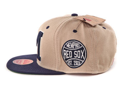 Memphis Red Sox Khaki Two Tone Snapback – Common Union Shop