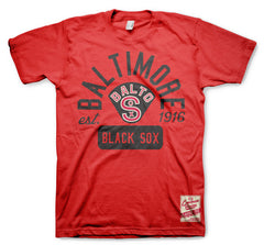 Balto Black Sox Red Classic Tee