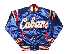 Havana Cubans Satin Varsity Jacket