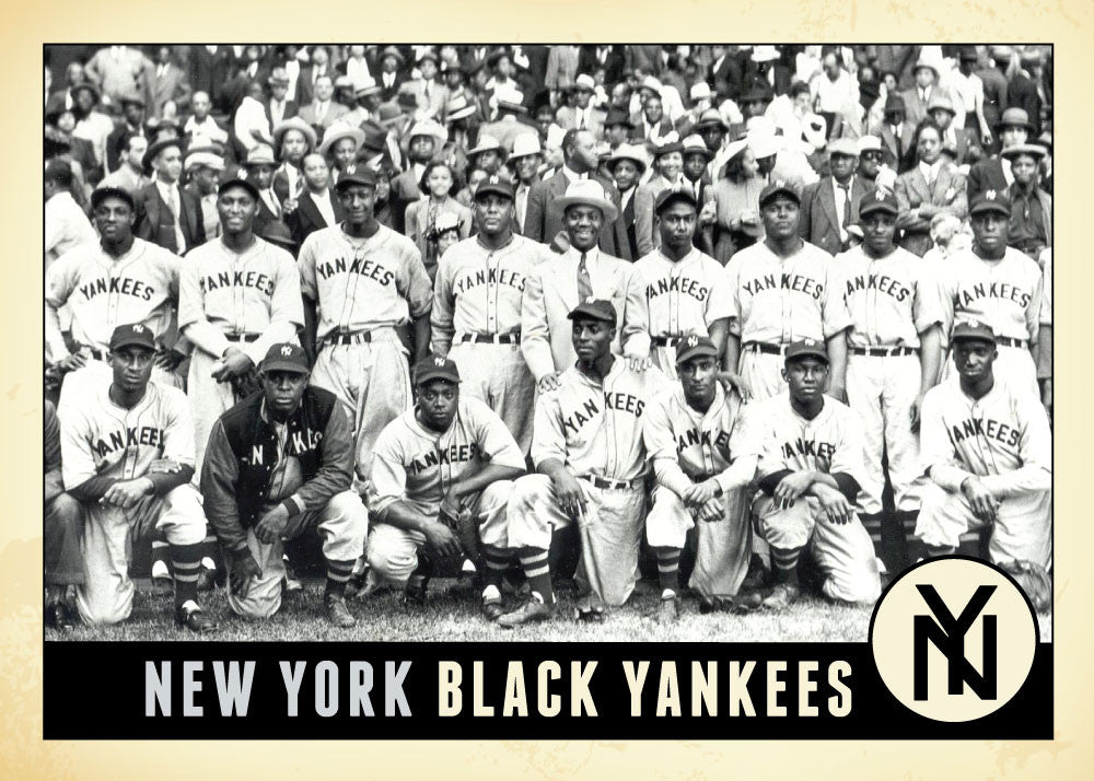 New York Black Yankees Baseball Jersey - Black