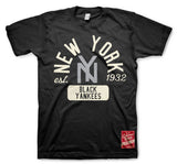 New York Blk Yankees Black Classic Tee
